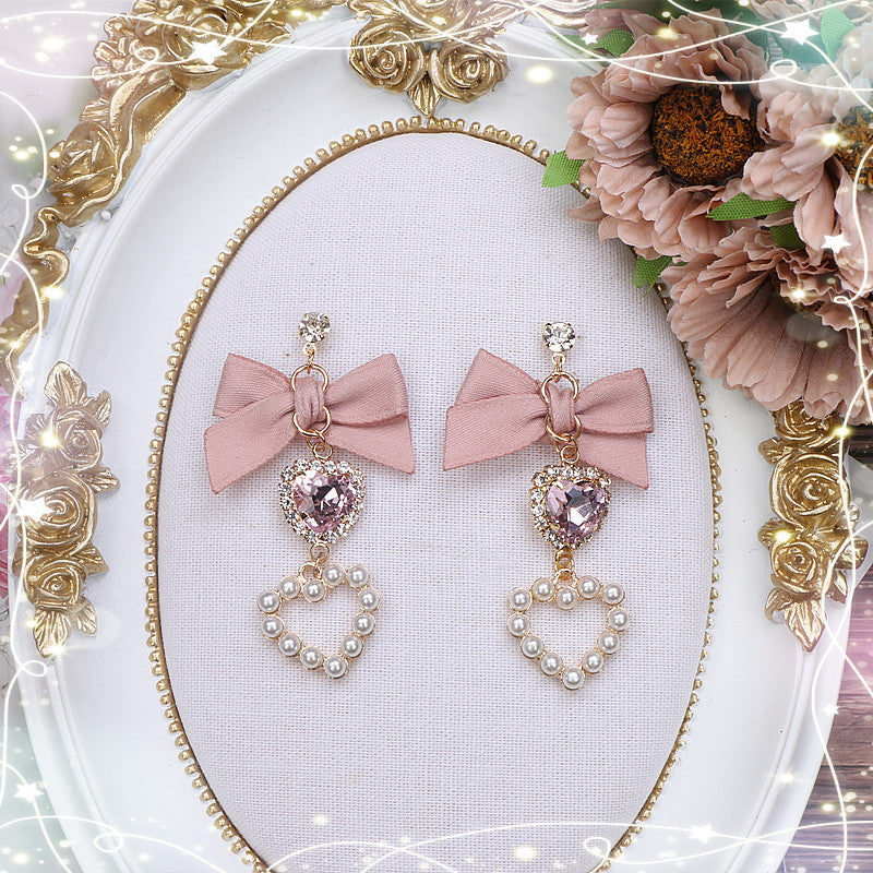 Sweet Style Bow Earrings
