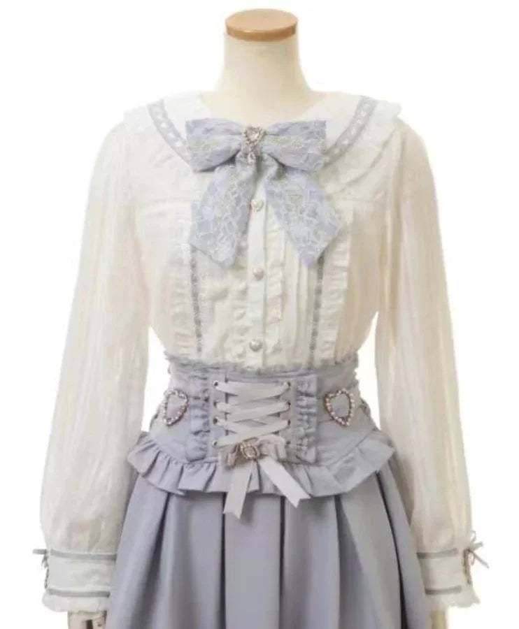 Sweet Ruffled Jirai Blouse