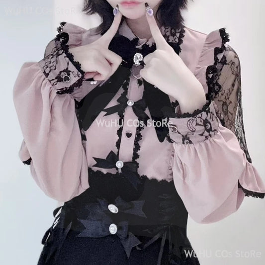 Jirai Kei Laced Blouse